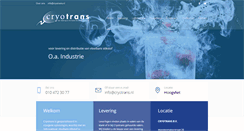 Desktop Screenshot of cryotrans.nl